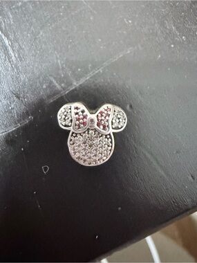 Minnie head Pandora charm stopper for bracelets